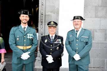 La Policía Nacional celebra en Telde la festividad de los Santos Ángeles Custodios (Foto TA)